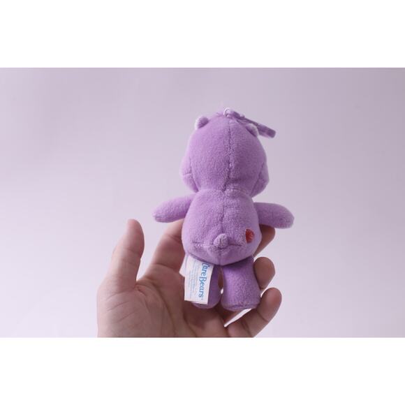 Care Bears, Share Bear, Vintage, Keychain, Clip, Plush, Soft Toy ~ 250625-WH 363 - Picture 2 of 3